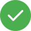 Green check logo